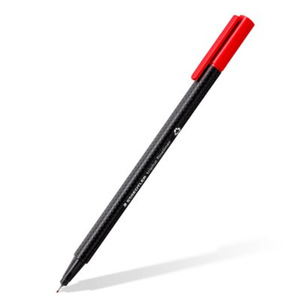 Staedtler Triplus fineliner St=12 in Tub ST-334-PR12